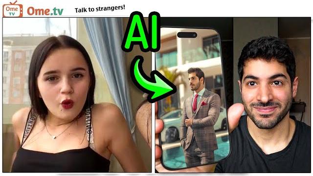 Tricking people with ai images (ome tv prank) Tricking people with ai images (ome tv prank)