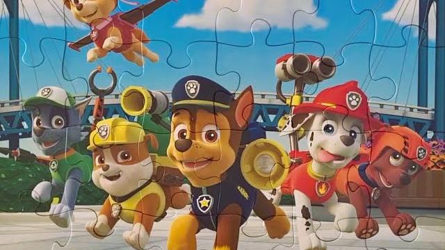 Складываем пазл щенячий патруль\put together the paw patrol puzzle\ skládání puzzle tlapkové hlídky. Складываем пазл щенячий патруль\put together the paw patrol puzzle\ skládání puzzle tlapkové hlídky.