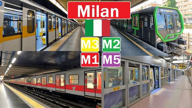Milan metro/ metropolitana di milano 2023【4k】 Milan metro/ metropolitana di milano 2023【4k】