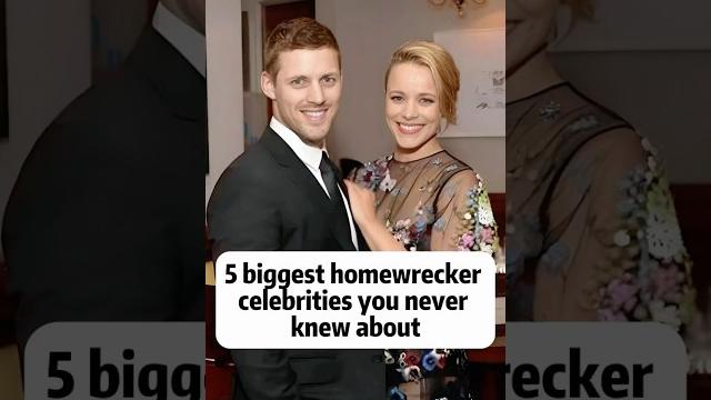 5 biggest homewrecker celebrities you never knew about #usa #hollywood #entertainment #celebrity 5 biggest homewrecker celebrities you never knew about #usa #hollywood #entertainment #celebrity