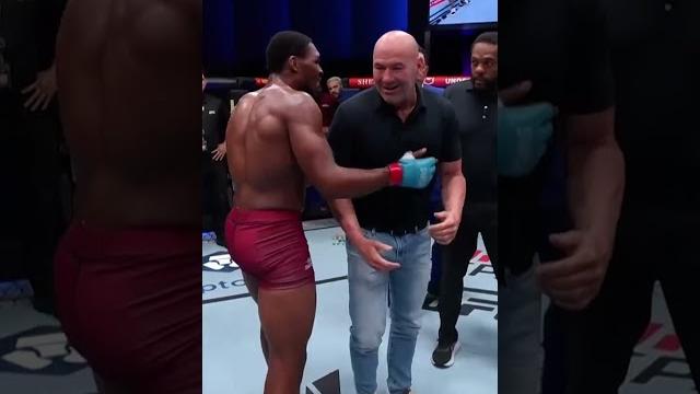 Dana white entered the octagon after that one #dwcs Dana white entered the octagon after that one #dwcs