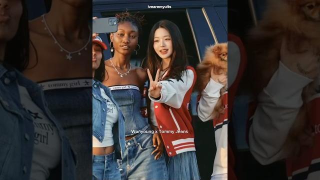 This look wony?? #ive #wonyoung #kpop #tommyjeans #brandambassador #ivearemyults #model This look wony?? #ive #wonyoung #kpop #tommyjeans #brandambassador #ivearemyults #model