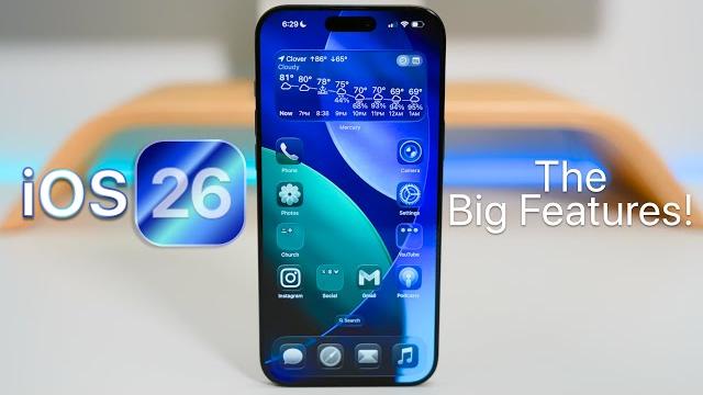 Ios 26 the big feature updates! Ios 26 the big feature updates!