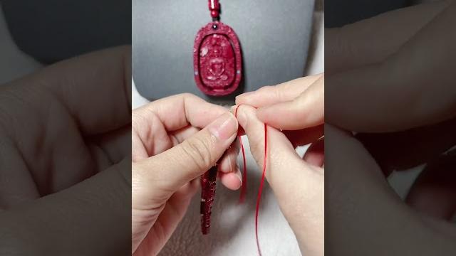@小果编织朱砂绳艺 #绳结 #好物推荐 #文玩 #朱砂 #手工编织 @小果编织朱砂绳艺 #绳结 #好物推荐 #文玩 #朱砂 #手工编织