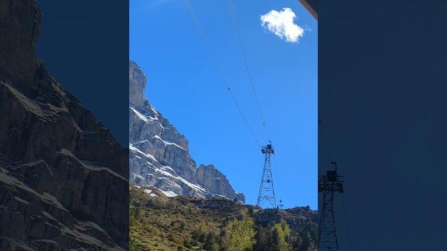 Cable car climbing to the glacier of eiger switzerland #suisse#reels #travel #mountains #nature Cable car climbing to the glacier of eiger switzerland #suisse#reels #travel #mountains #nature