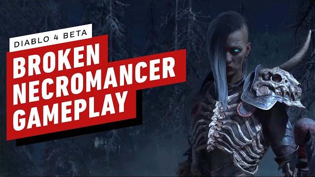 Absolutely broken necromancer gameplay - diablo 4 beta Absolutely broken necromancer gameplay - diablo 4 beta