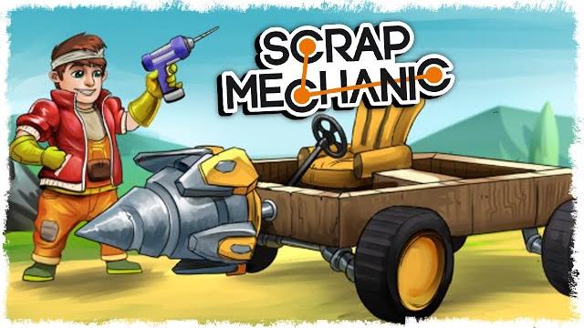 Выживаем и строим завод в scrap mechanic survival!!! Выживаем и строим завод в scrap mechanic survival!!!