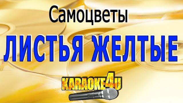 Листья желтые | самоцветы | караоке Листья желтые | самоцветы | караоке