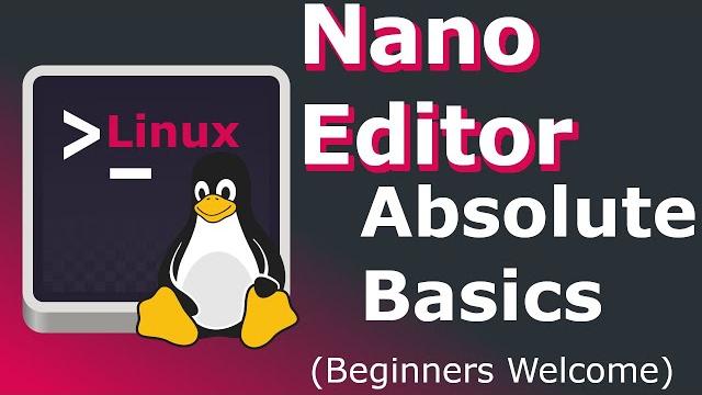 Nano text editor basics (pico) - how to use nano on linux / mac (beginners guide on ubuntu 20.04) Nano text editor basics (pico) - how to use nano on linux / mac (beginners guide on ubuntu 20.04)
