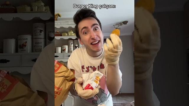 Burger king çalışanı olmak Burger king çalışanı olmak