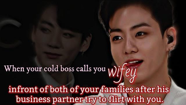 When your cold boss calls you wifey infront of both of your families after his business partner - When your cold boss calls you wifey infront of both of your families after his business partner -
