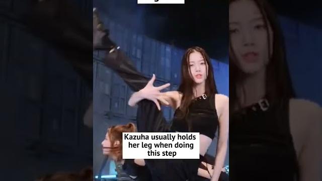 Kazuha slayed this dance step... #antifragile #le sserafim #kazuha Kazuha slayed this dance step... #antifragile #le sserafim #kazuha