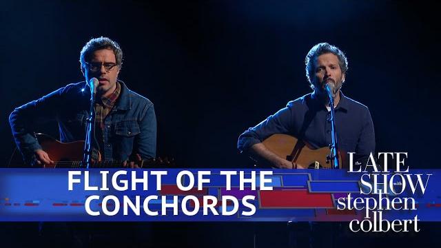 Flight of the conchords perform 'father & son' Flight of the conchords perform 'father & son'