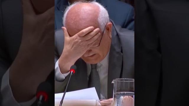 Palestinian ambassador to u.n. breaks down in tears over children in gaza’s deaths #shorts Palestinian ambassador to u.n. breaks down in tears over children in gaza’s deaths #shorts