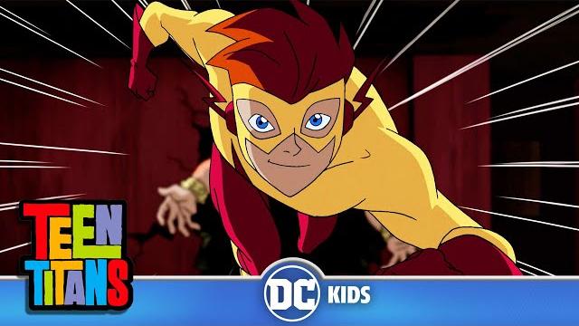 Kid flash vs the h.i.v.e. five! | teen titans | @dckids Kid flash vs the h.i.v.e. five! | teen titans | @dckids