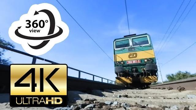 360° camera under train (4k) virtual reality 360° camera under train (4k) virtual reality