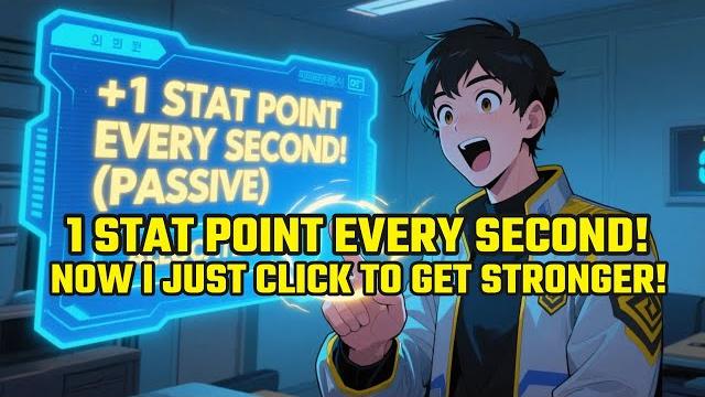 1 stat point every second! now i just click to get stronger! 1 stat point every second! now i just click to get stronger!