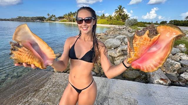 Two blue marlin, diving off the beach for conch & pole spearing grouper! (walkers cay bahamas) Two blue marlin, diving off the beach for conch & pole spearing grouper! (walkers cay bahamas)