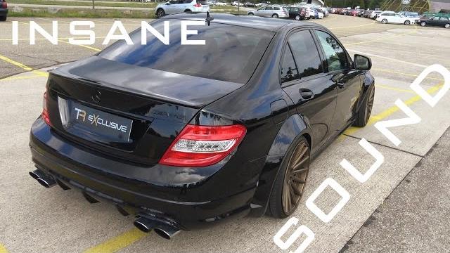 Mercedes c63 amg - monster sound acceleration onboard autobahn burnout | ac performance Mercedes c63 amg - monster sound acceleration onboard autobahn burnout | ac performance