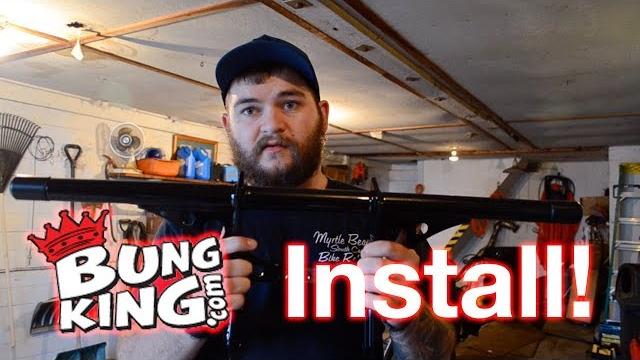 Sportster bung king crash bar install! Sportster bung king crash bar install!