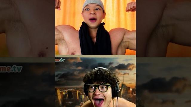 I met jacked nerd #shorts #bodybuilding #ometv I met jacked nerd #shorts #bodybuilding #ometv