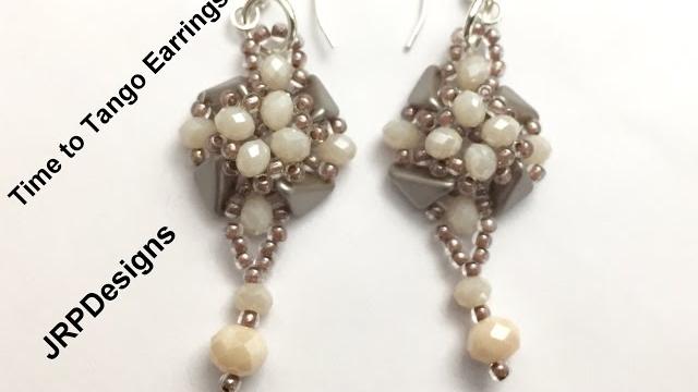 Time to tango earrings-beginner Time to tango earrings-beginner