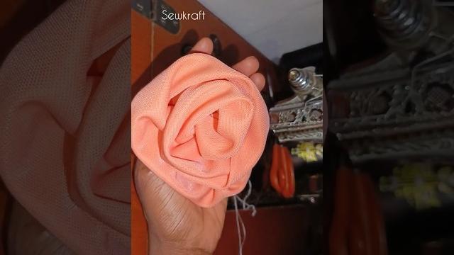 How to make fabric rose flower #turban #diy #sewkraft #sewing #headwear #sewingtutorial #turbanstyle How to make fabric rose flower #turban #diy #sewkraft #sewing #headwear #sewingtutorial #turbanstyle