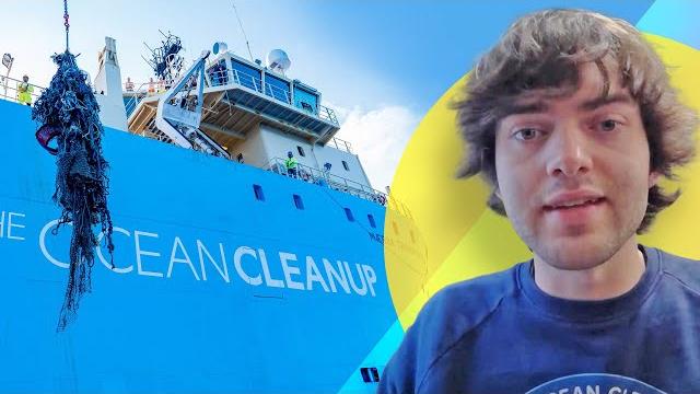 The ocean cleanup celebrates first haul of plastic from the great pacific garbage patch The ocean cleanup celebrates first haul of plastic from the great pacific garbage patch