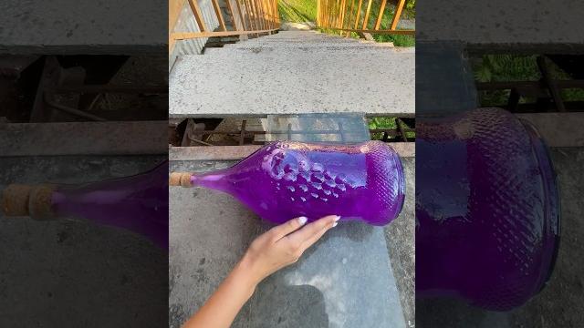 Breaking glass bottles️experiment #asmr Breaking glass bottles️experiment #asmr