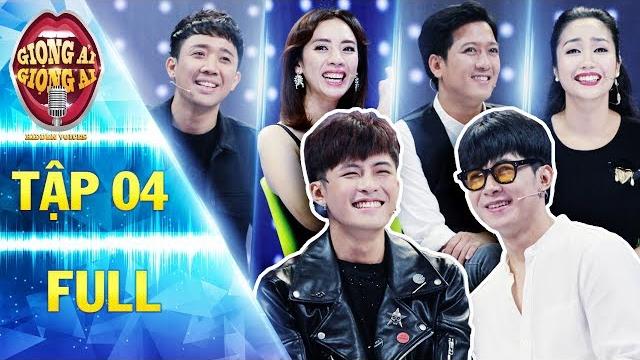 Giọng ải giọng ai 2| tập 4 full: anh tú, gin tuấn kiệt làm trấn thành "bó gối" vì suy đoán "ba phải" Giọng ải giọng ai 2| tập 4 full: anh tú, gin tuấn kiệt làm trấn thành "bó gối" vì suy đoán "ba phải"