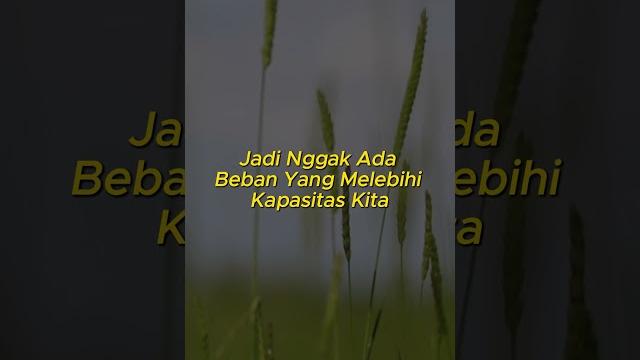 Allah menguji sesuai kapasitasmu - dr. fahruddin faiz #fahruddinfaiz #ngajifilsafat #nasehat Allah menguji sesuai kapasitasmu - dr. fahruddin faiz #fahruddinfaiz #ngajifilsafat #nasehat