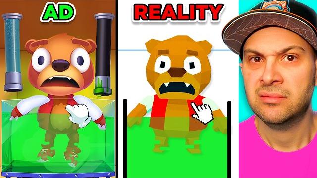 Testing mobile game ads vs reality! Testing mobile game ads vs reality!