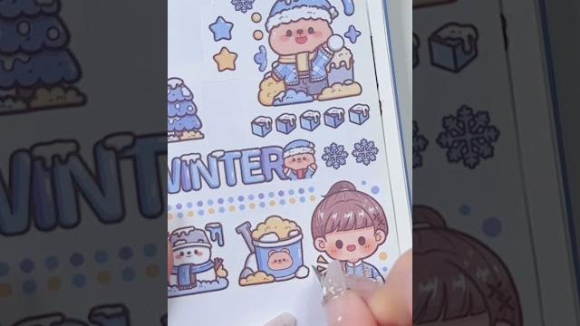 Stickers journaling tirado dodo-chan snow song sticker collage layout diy collages, immersive asmr Stickers journaling tirado dodo-chan snow song sticker collage layout diy collages, immersive asmr