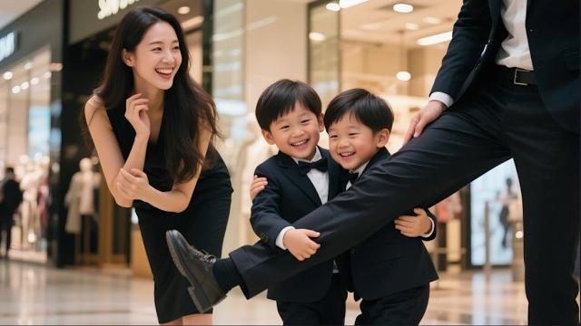 A cute kid randomly hugs a stranger—turns out he’s her billionaire dad, and mom’s status skyrockets! A cute kid randomly hugs a stranger—turns out he’s her billionaire dad, and mom’s status skyrockets!