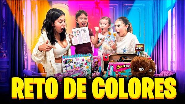 Reto de color con juguetes | hermanas jm Reto de color con juguetes | hermanas jm