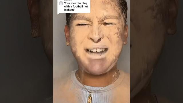 The messy makeup videos are back #shortsfeed #makeup #extrememakeup The messy makeup videos are back #shortsfeed #makeup #extrememakeup