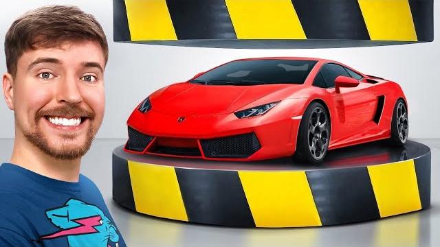 Гидравлический пресс vs lamborghini Гидравлический пресс vs lamborghini