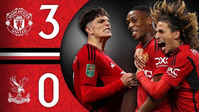 Victory in the cup | man utd 3-0 crystal palace | highlights Victory in the cup | man utd 3-0 crystal palace | highlights