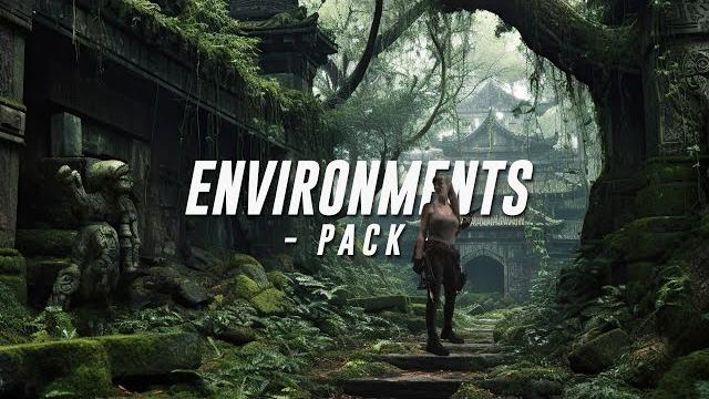 Environments pack - green screen epic backgrounds Environments pack - green screen epic backgrounds