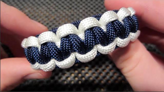 Easy two-tone paracord bracelet tutorial Easy two-tone paracord bracelet tutorial