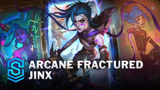 Arcane fractured jinx skin spotlight - league of legends Arcane fractured jinx skin spotlight - league of legends