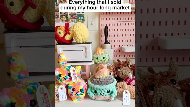 22 sales in 1 hour!! #crochet #amigurumi #plushies 22 sales in 1 hour!! #crochet #amigurumi #plushies