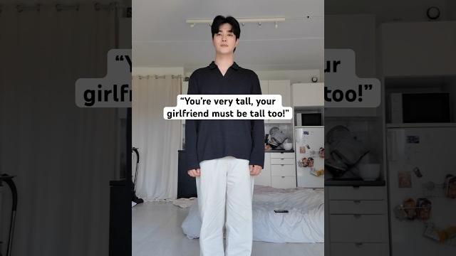 When you’re a tall korean guy #funny #couple #viral When you’re a tall korean guy #funny #couple #viral