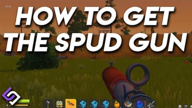 How to get the spud gun - scrap mechanic survival How to get the spud gun - scrap mechanic survival