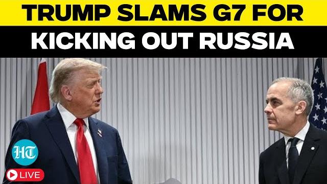 Trump news live | trump says expelling russia from g7 was a 'mistake' as he meets carney | putin Trump news live | trump says expelling russia from g7 was a 'mistake' as he meets carney | putin