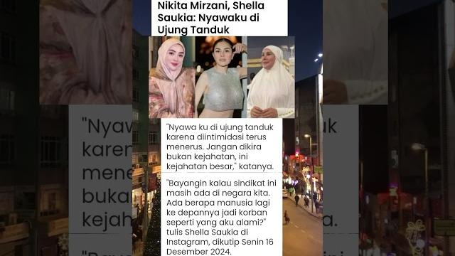 Shella saukia kesehatannya drop usai bertikai dengan nikita mirzani #shellasaukia #nikitamirzani Shella saukia kesehatannya drop usai bertikai dengan nikita mirzani #shellasaukia #nikitamirzani