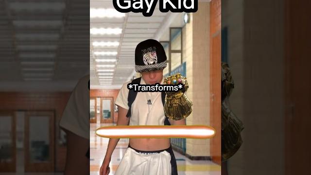 When gay kid took his revenge on bully #shorts When gay kid took his revenge on bully #shorts