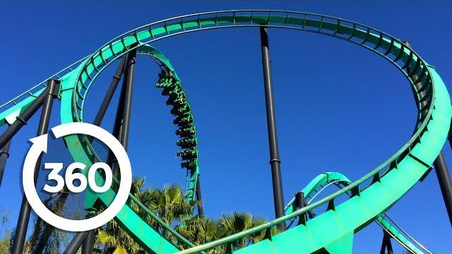Mega coaster: get ready for the drop (360 video) Mega coaster: get ready for the drop (360 video)