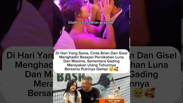 Gisel & cinta brian go publik, gading rayakan ultah bareng gempi #gadingmartin #gisella #shortvideo Gisel & cinta brian go publik, gading rayakan ultah bareng gempi #gadingmartin #gisella #shortvideo