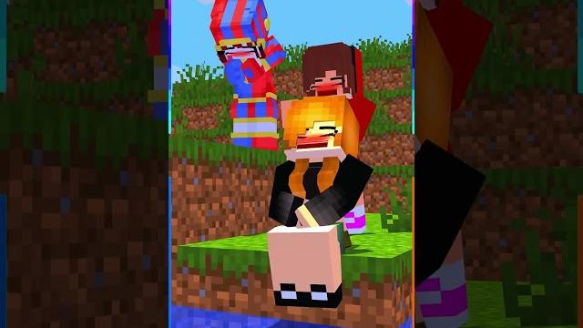 Who is stronger? aphmau vs jj sister vs alex vs pomni? #minecraft #aphmau #shortsminecraft Who is stronger? aphmau vs jj sister vs alex vs pomni? #minecraft #aphmau #shortsminecraft